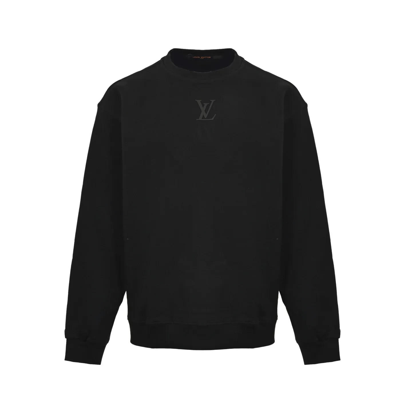 Louis Vuitton/Louis Vuitton 25Fw silicone letter logo round neck sweatshirt